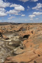 Rivière prêt de notre arrêt pour le lunch