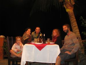 Soupé avec Mélanie et Olivier