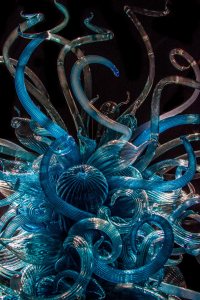 Crystal Truquoise Chandelier